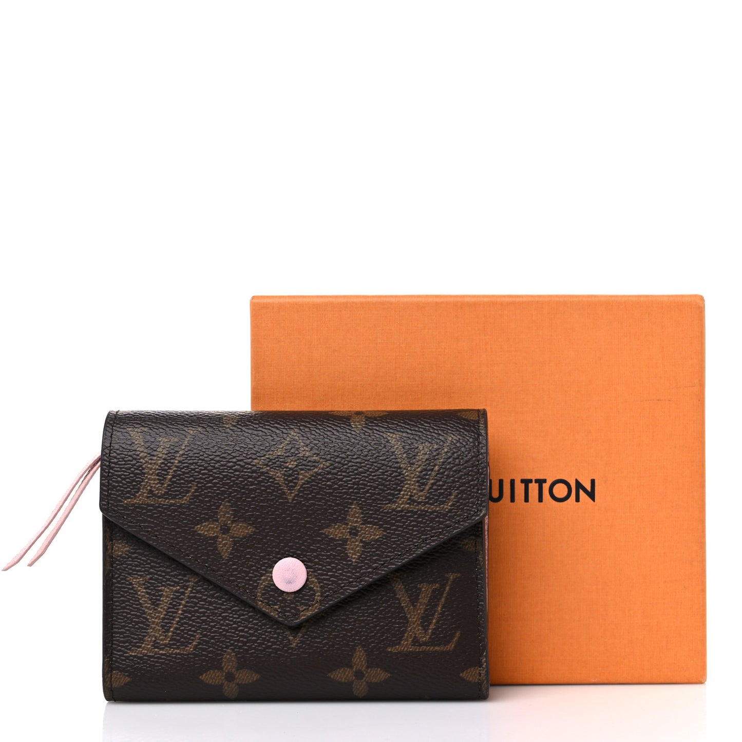 Monogram Victorine Wallet Rose Ballerine