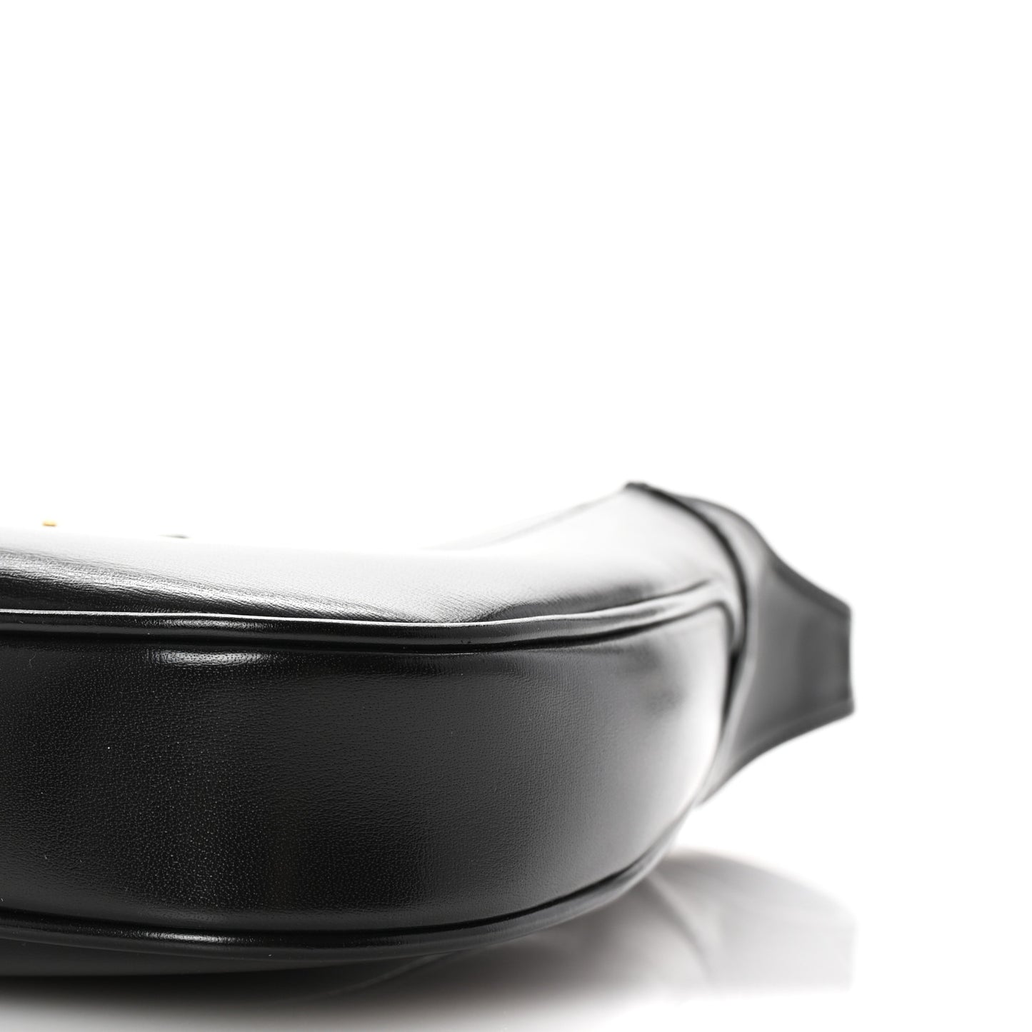 Boarded Dyana Lux Calfskin Small Jackie 1961 Hobo Black