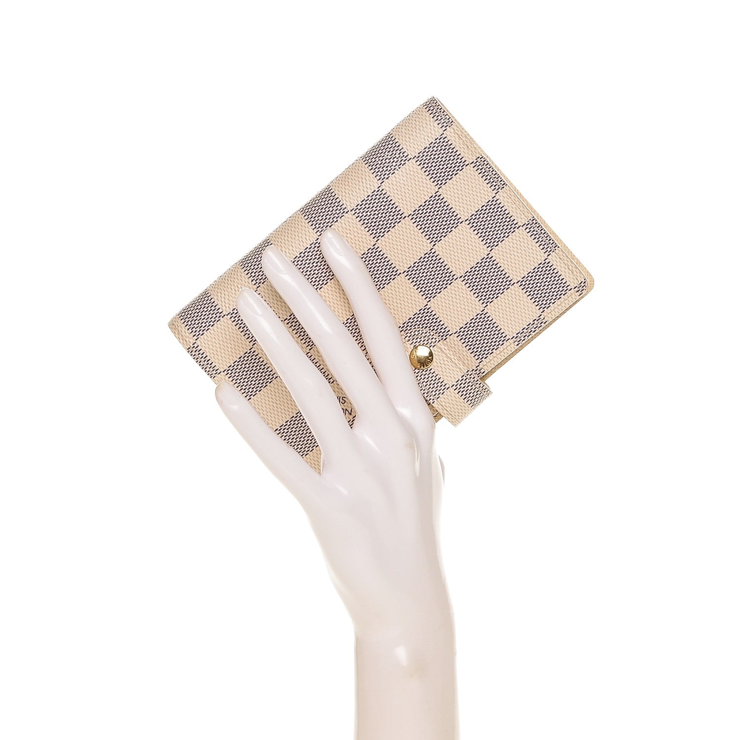 Louis Vuitton Damier Azur Small Ring Agenda Cover 2 of 6