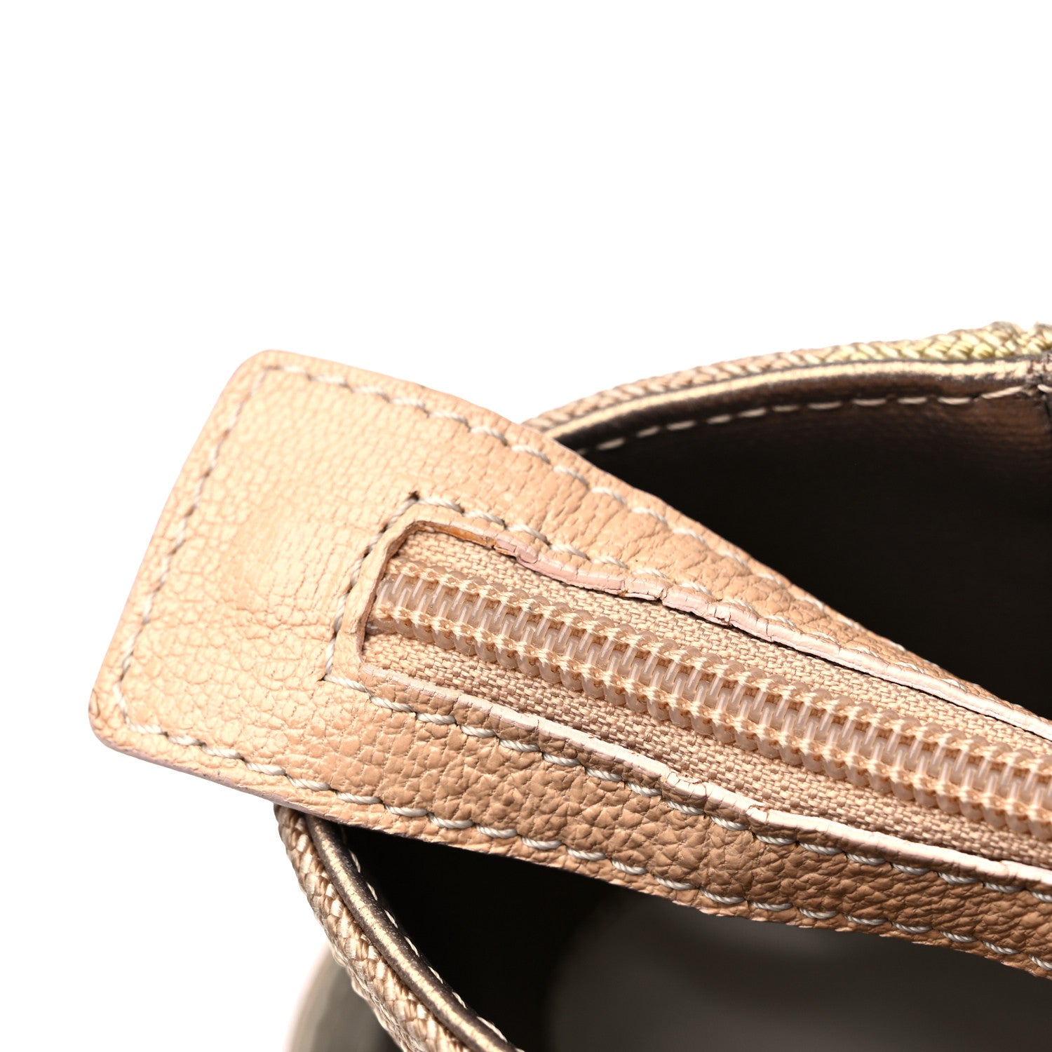 Chanel Metallic Coated Canvas Large Paris Biarritz Tote Gold 22 of 24