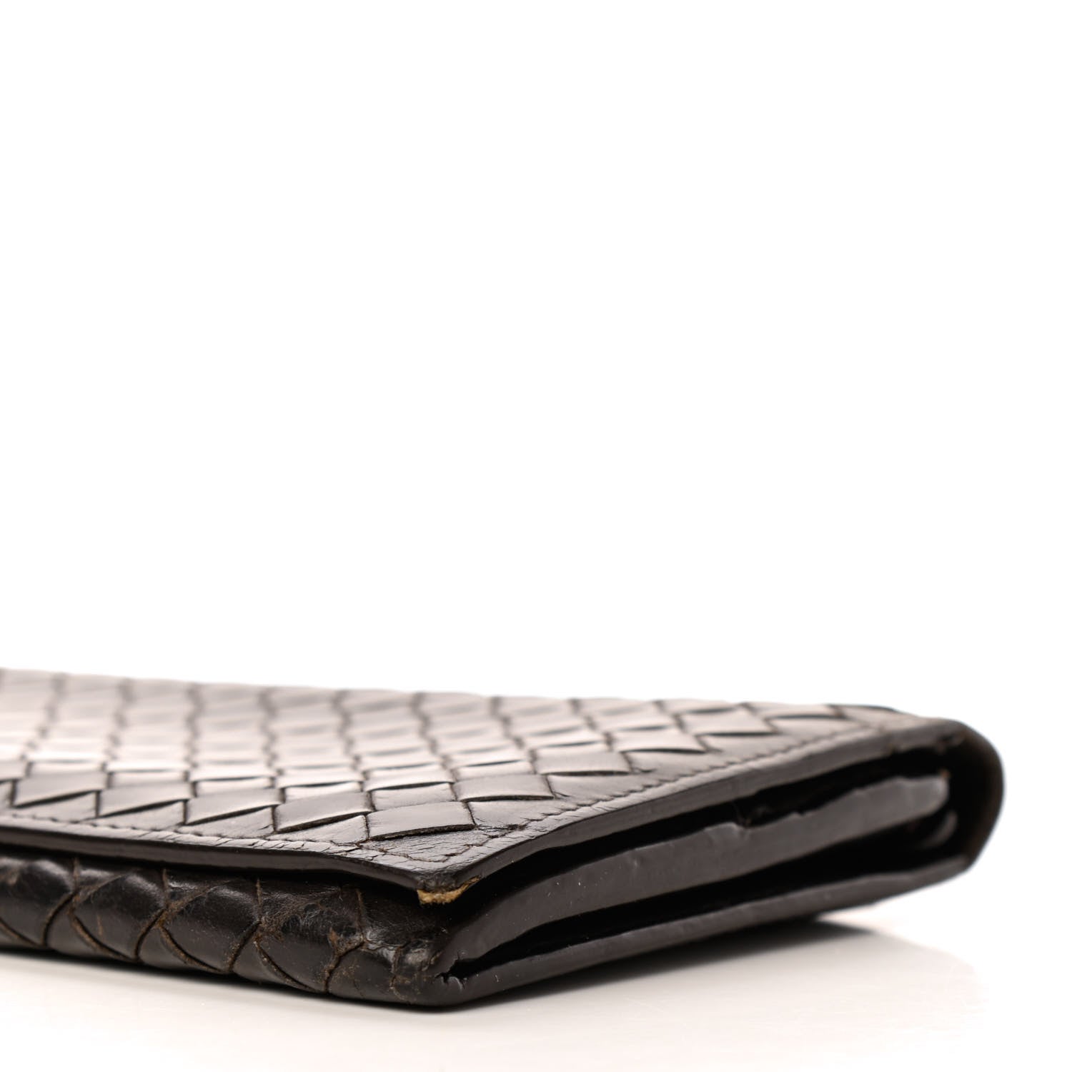 Bottega Veneta Nappa Intrecciato Continental Flap Wallet Brown 5 of 9