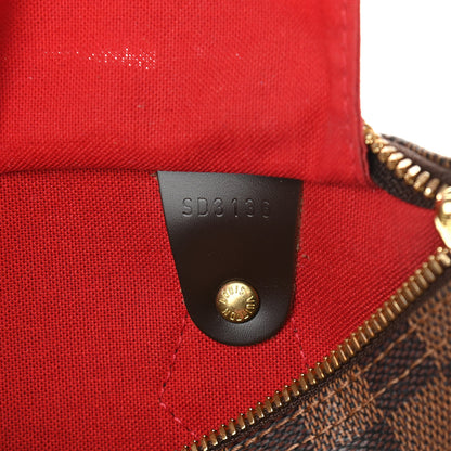 Louis Vuitton Damier Ebene Speedy Bandouliere 25 7 of 9