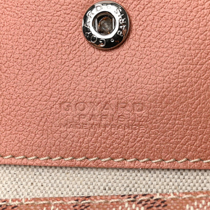 Goyard Iridescent Goyardine Saint Louis GM Pearly Coral 7 of 11