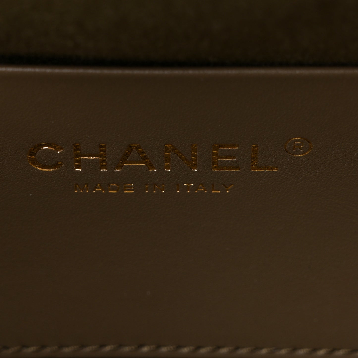 Pony Hair Mini Chanel 25 Handbag Dark Khaki