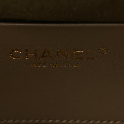 Chanel Pony Hair Mini Chanel 25 Handbag Dark Khaki 11 of 20