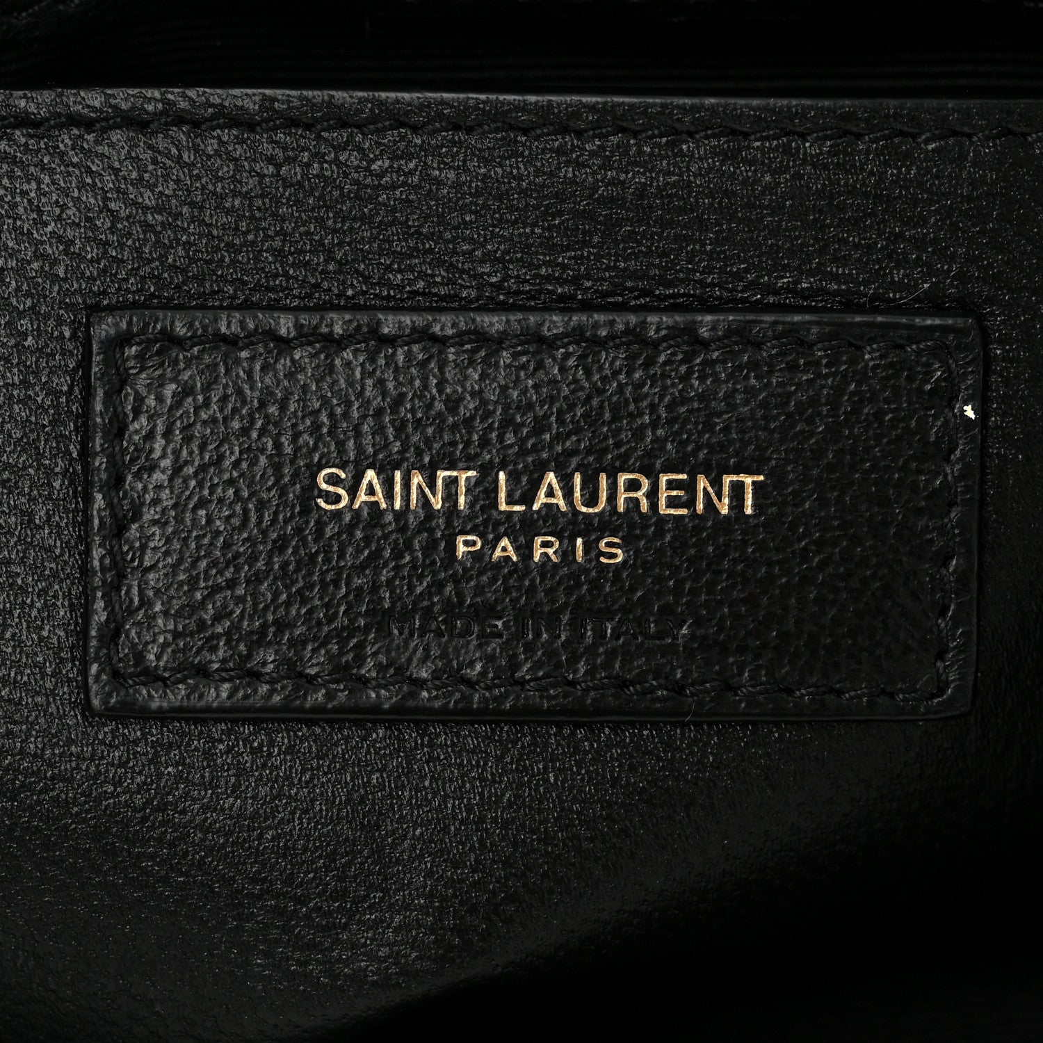 Saint Laurent Lambskin Quilted Monogram Mini Nolita Black 6 of 10
