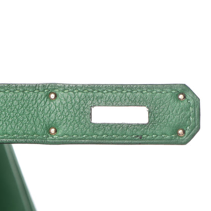 Hermes Evercolor Kelly Retourne 32 Cactus 18 of 37