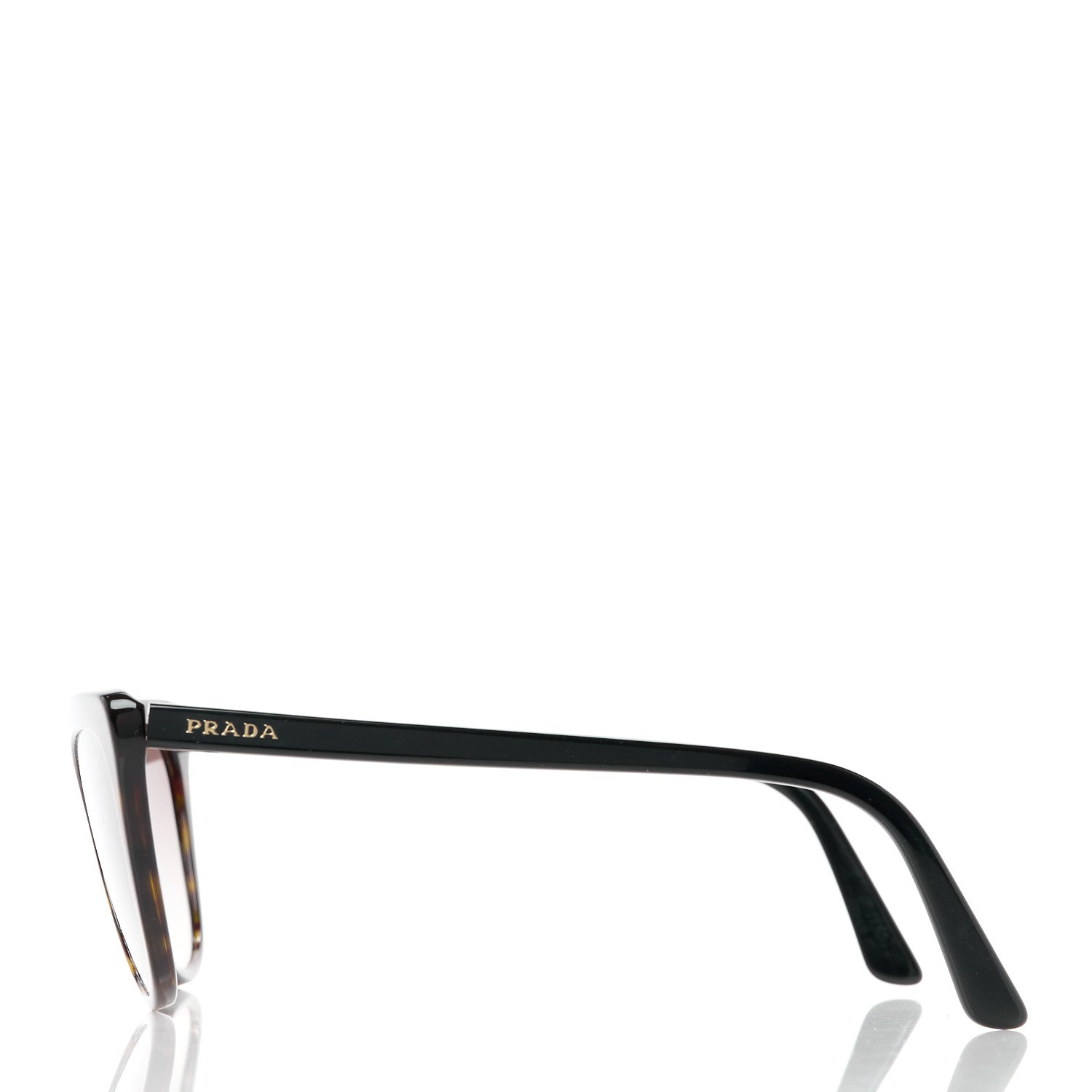 Prada Acetate Cat Eye Sunglasses SPR 01V Tortoise Red 3 of 8