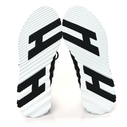 Hermes Knit Womens Flex Bolduc Sneakers 38 Black White 5 of 8