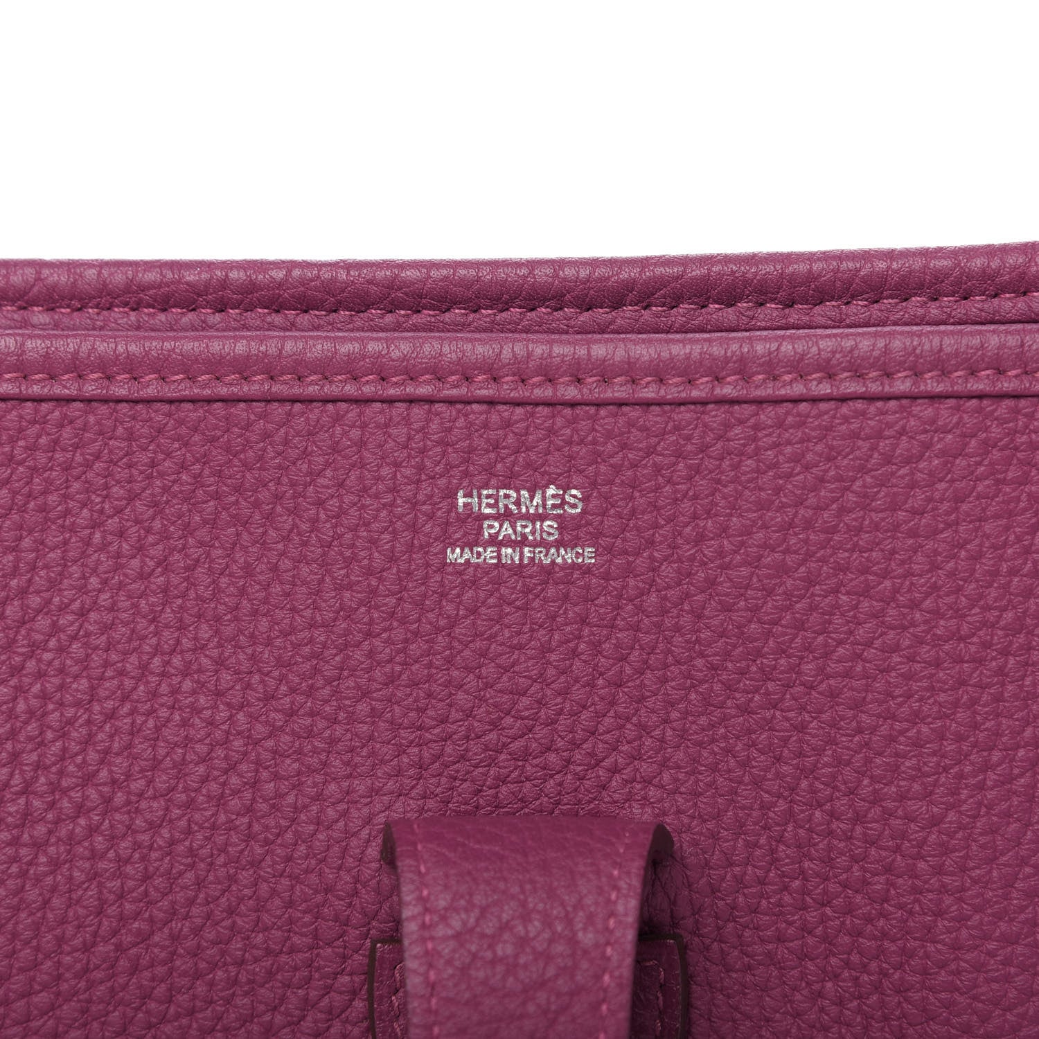 Hermes Taurillon Clemence Evelyne III GM Tosca 8 of 8