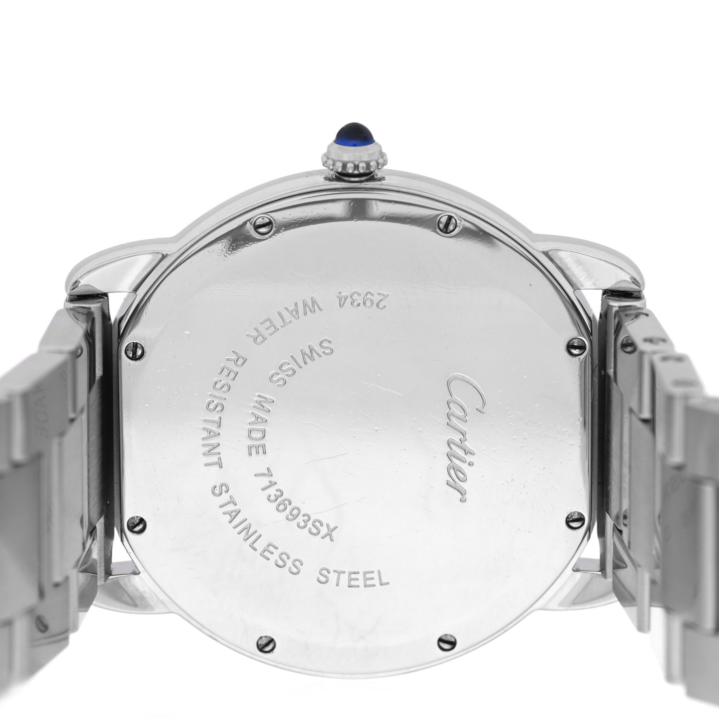Stainless Steel 36mm Ronde Solo Quartz Watch
