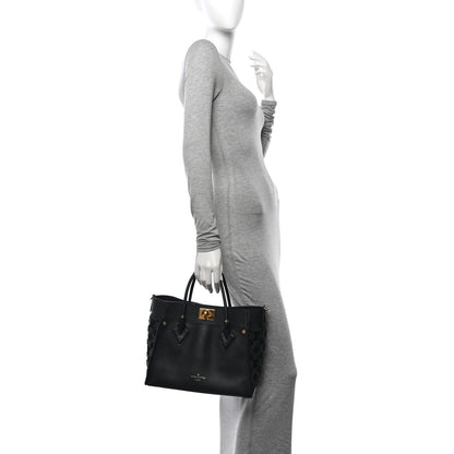 Louis Vuitton Calfskin Monogram Tufting On My Side Black 2 of 10