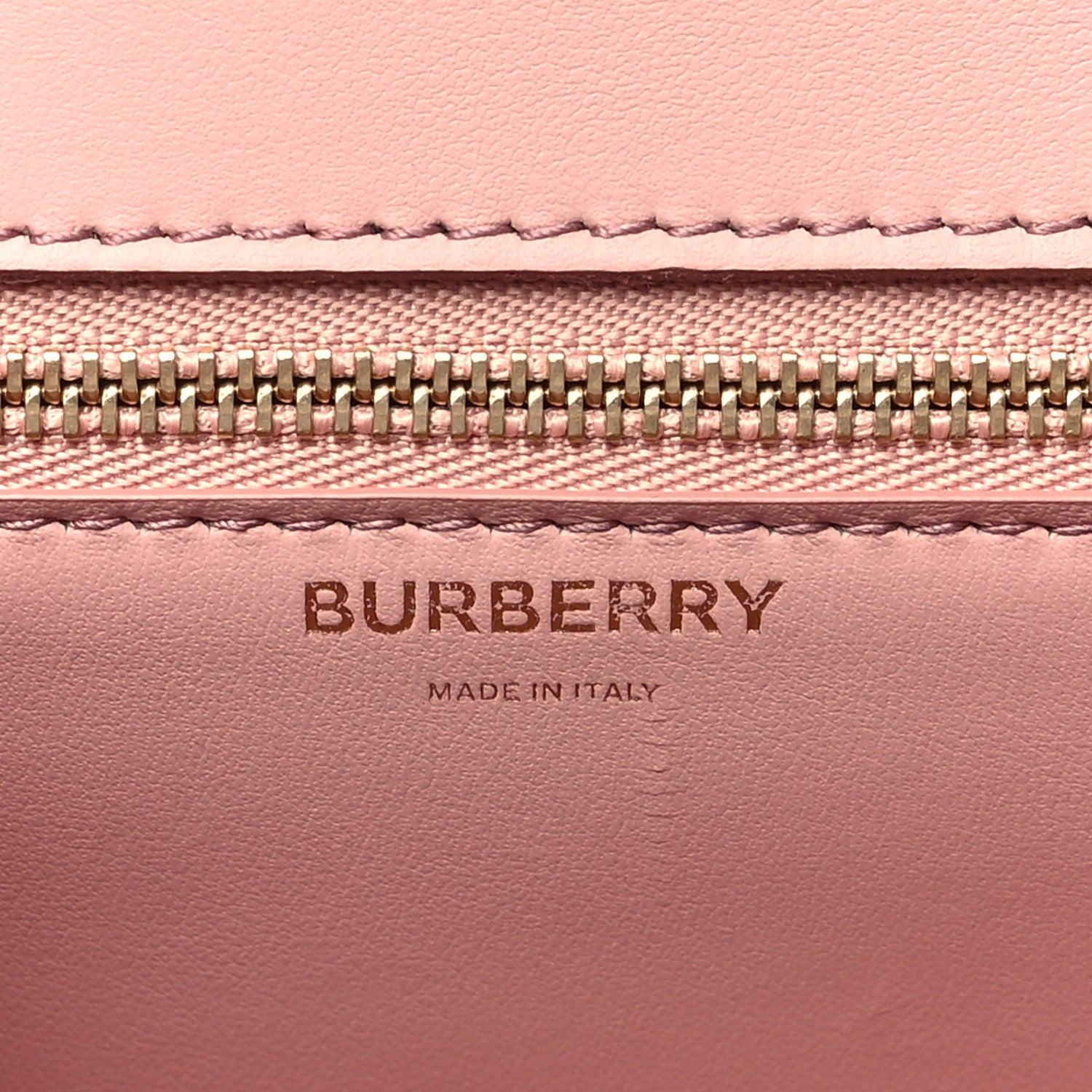 Burberry Calfskin Crystal Mini TB Bag Dusky Dusky Pink 6 of 13