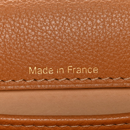 Delvaux Grained Calfskin Mini Brillant Satchel Natural 7 of 12