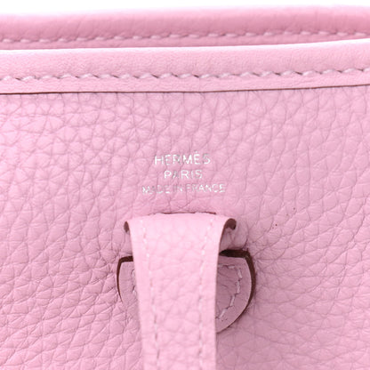 Hermes Taurillon Clemence Evelyne TPM Mauve Sylvestre 6 of 10