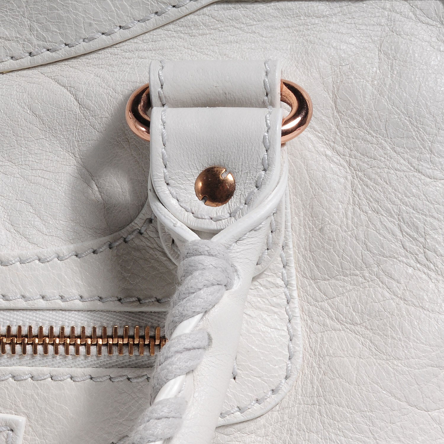 Balenciaga Agneau Giant 12 Rose Gold Hardware City White 11 of 12