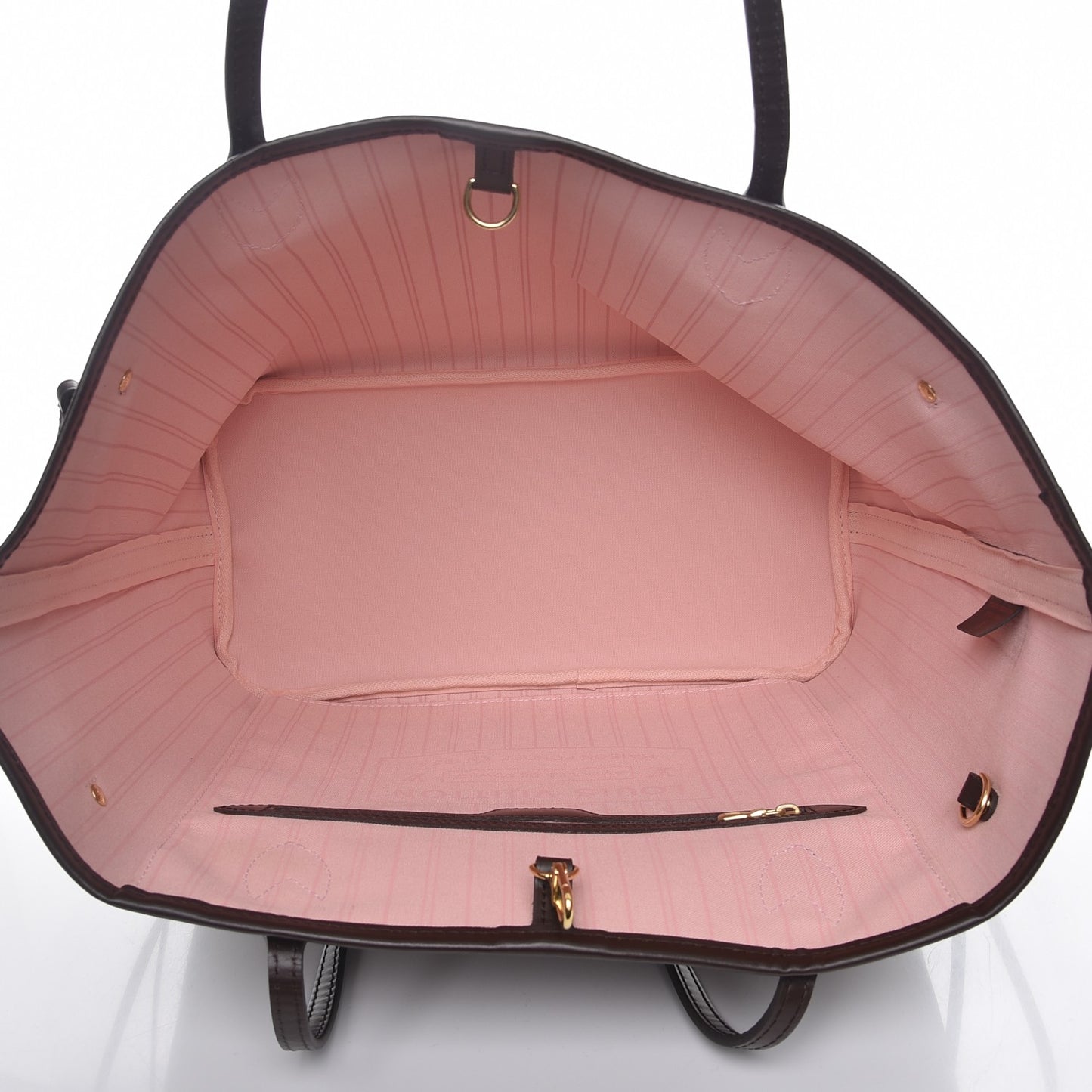 Damier Ebene Neo Neverfull MM Rose Ballerine