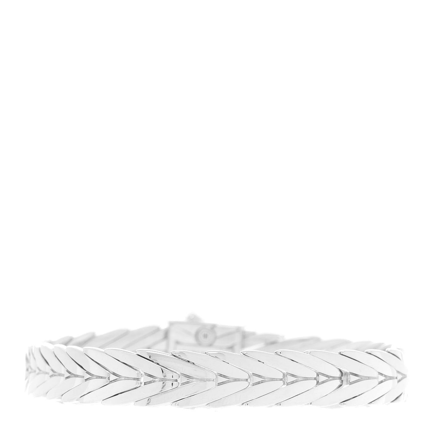 Sterling Silver Diamond 9mm Modern Chain Bracelet