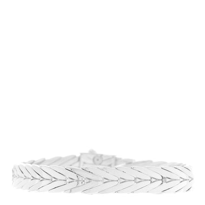 John Hardy Sterling Silver Diamond 9mm Modern Chain Bracelet 3 of 4