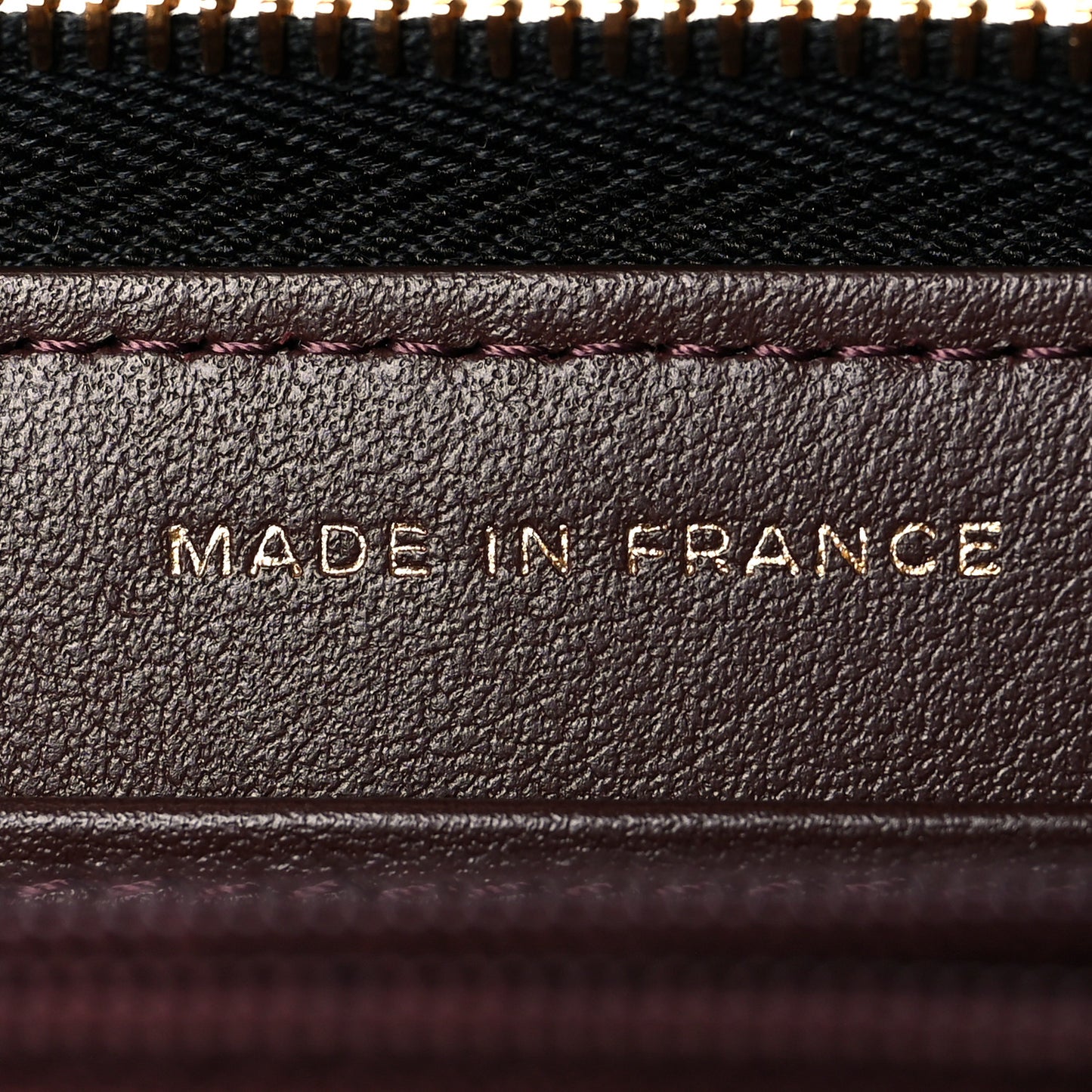 Caviar Quilted Large Gusset Zip Around Wallet Black