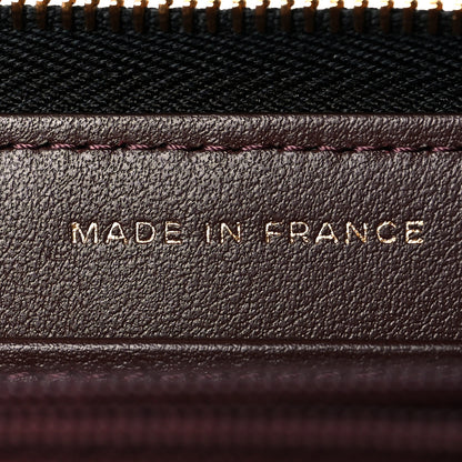 Chanel Caviar Quilted Large Gusset Zip Around Wallet Black 7 of 10