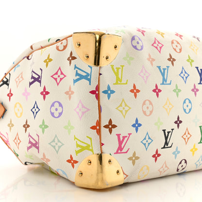 Louis Vuitton Monogram Multicolor Speedy 30 White 8 of 15