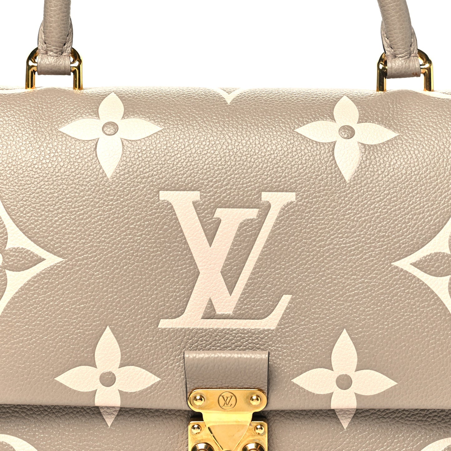 Empreinte Monogram Giant Madeleine MM Dove Grey Beige
