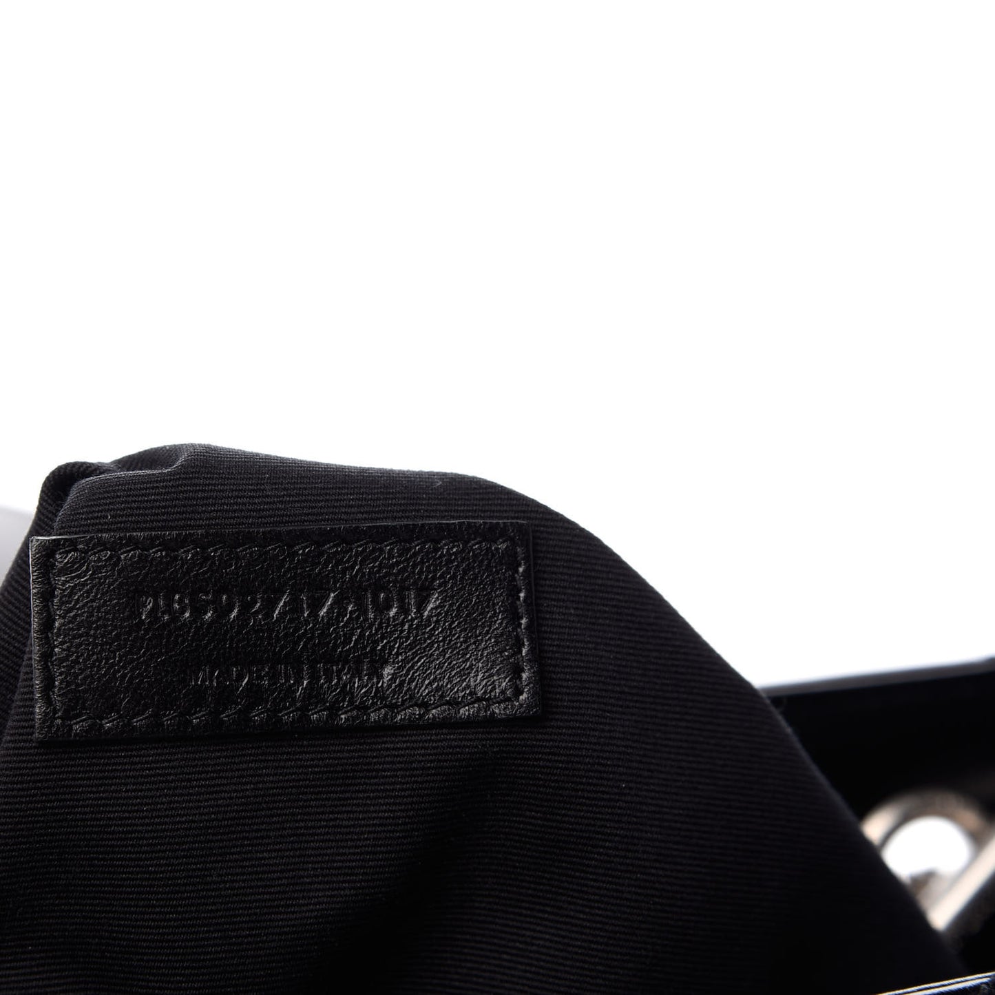 Calfskin Y Quilted Monogram Small Loulou Shopper Black