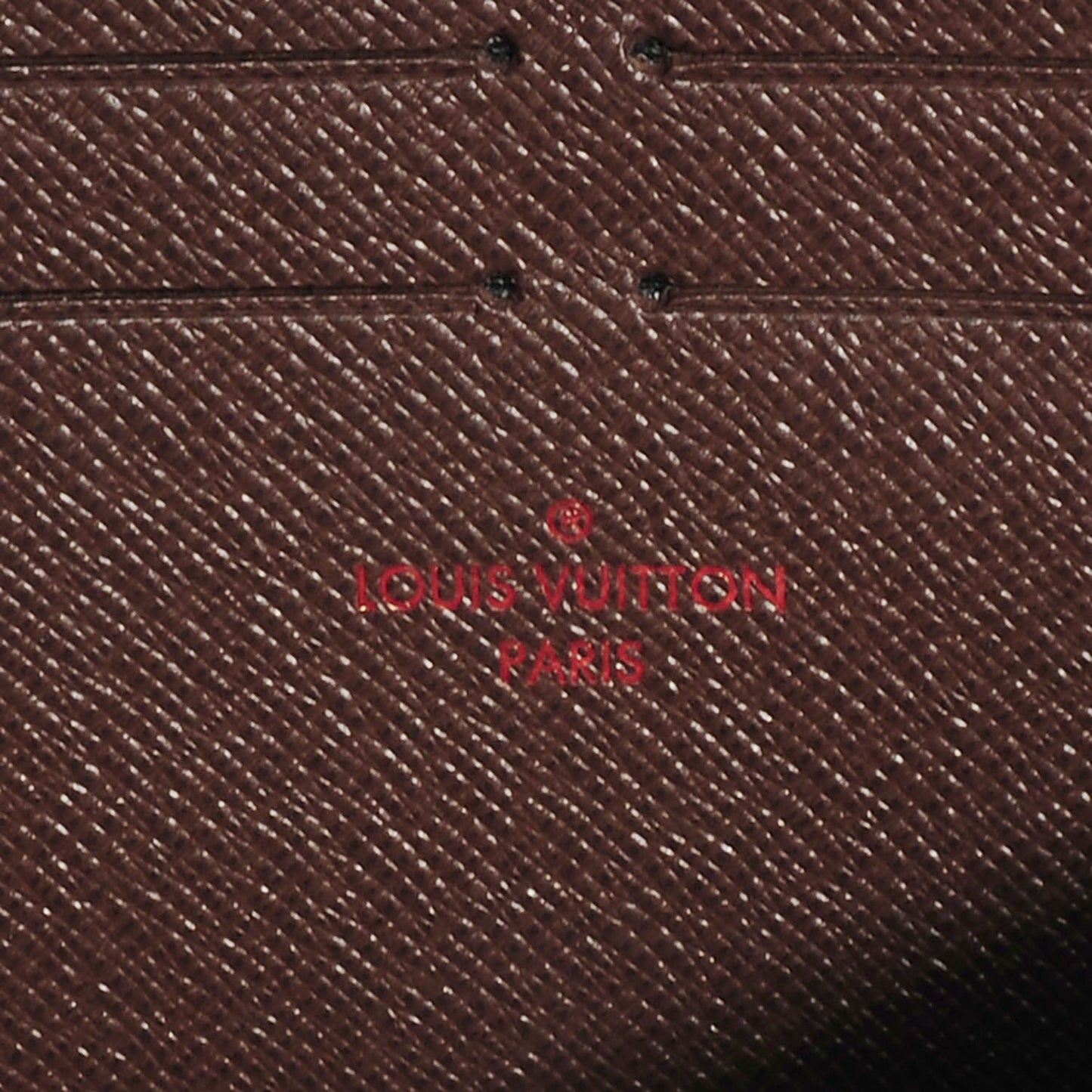 Damier Ebene Zippy Wallet
