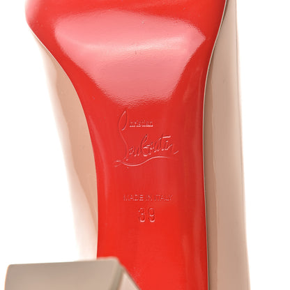 Christian Louboutin Patent Lady Gena 85 Pumps 39 Nude 7 of 8