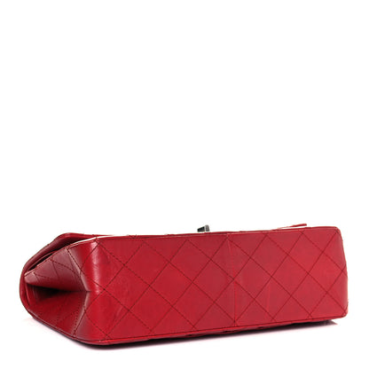 Chanel Aged Calfskin Quilted 2.55 Reissue 227 Flap Red 4 of 19