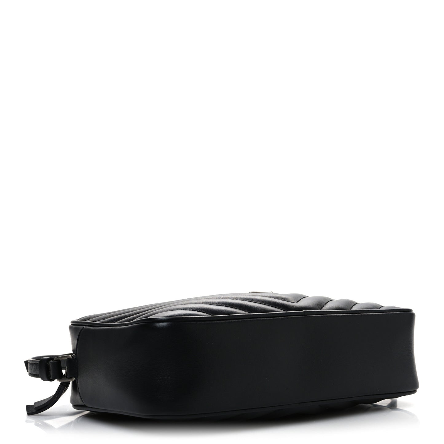 Calfskin Matelasse Monogram Lou Camera Bag Black
