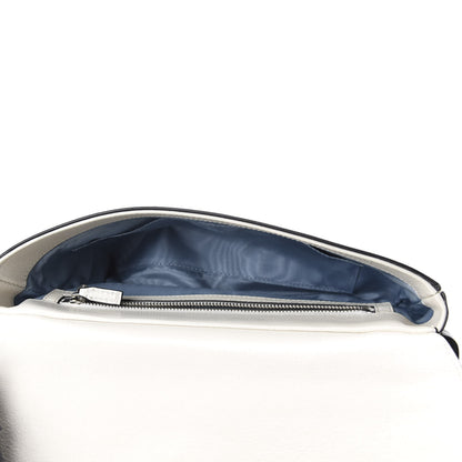 Gucci Calfskin Diagonal GG Medium Thiara Double Envelope Shoulder Bag Black White 5 of 11