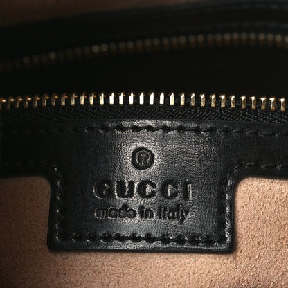 Gucci Boarded Dyana Lux Calfskin Small Jackie 1961 Hobo Black 6 of 9