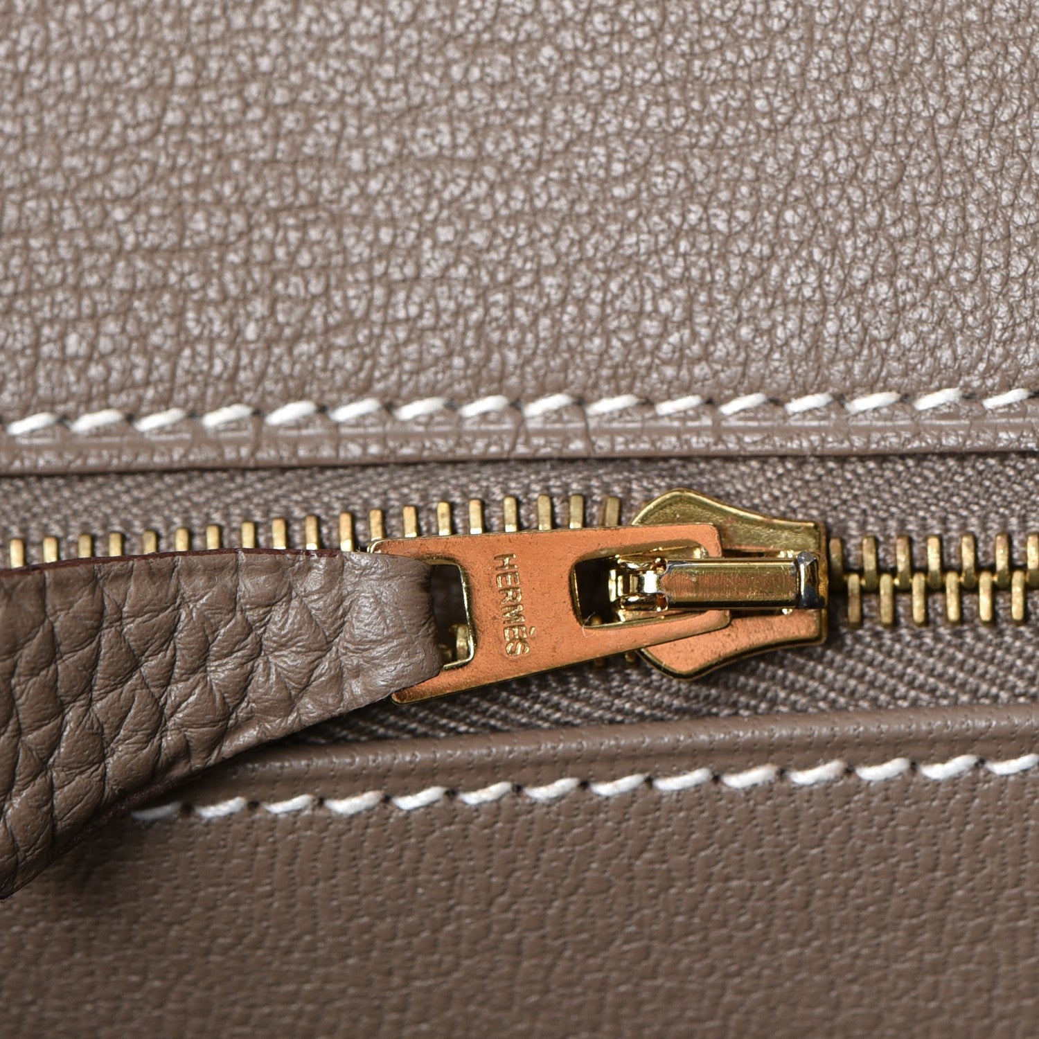 Hermes Togo Birkin 30 Etoupe 17 of 38