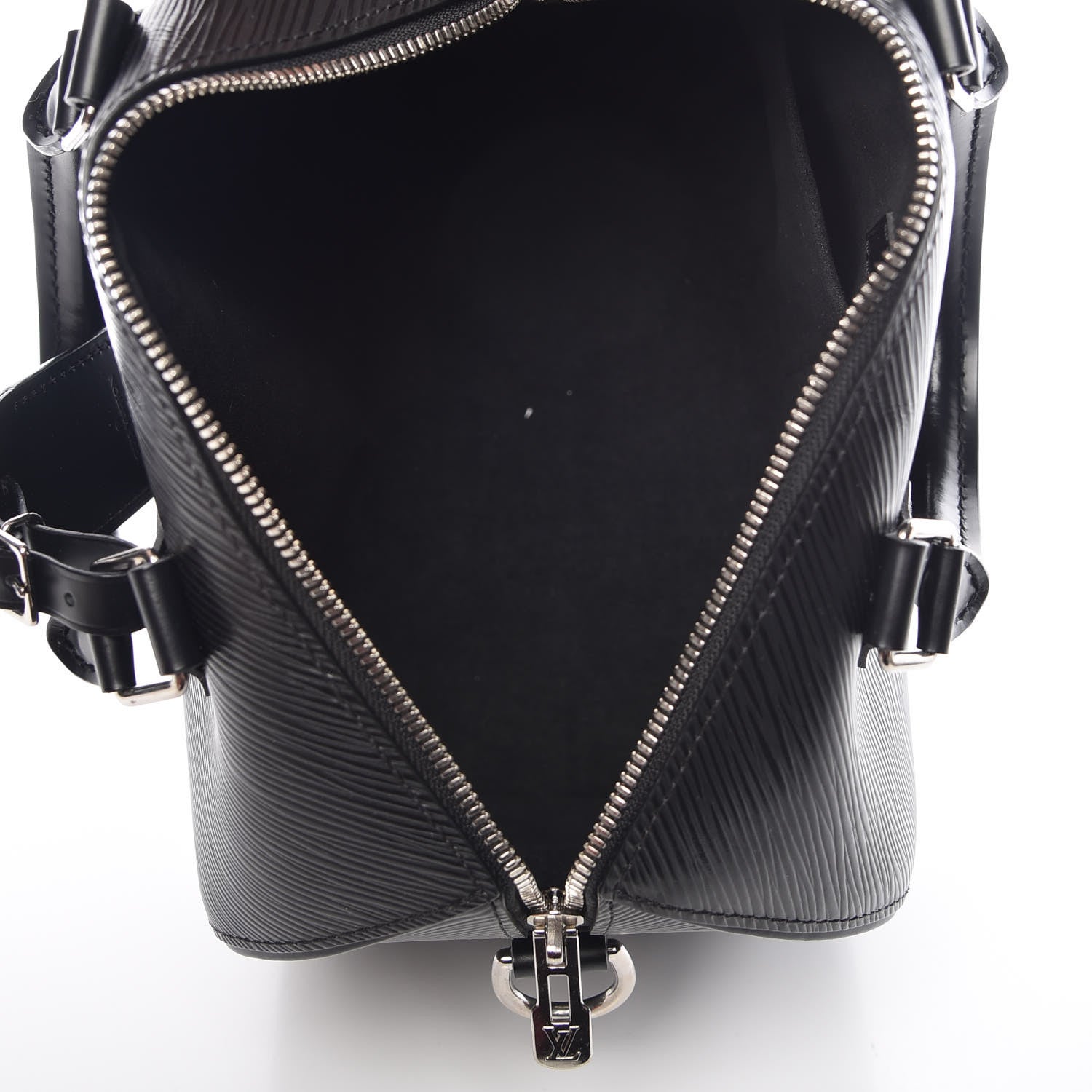 Louis Vuitton Epi Speedy Bandouliere 25 Black 5 of 10