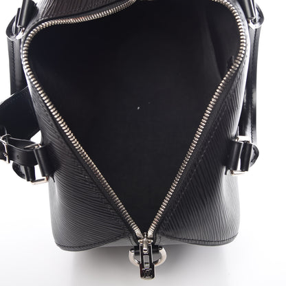 Louis Vuitton Epi Speedy Bandouliere 25 Black 5 of 10