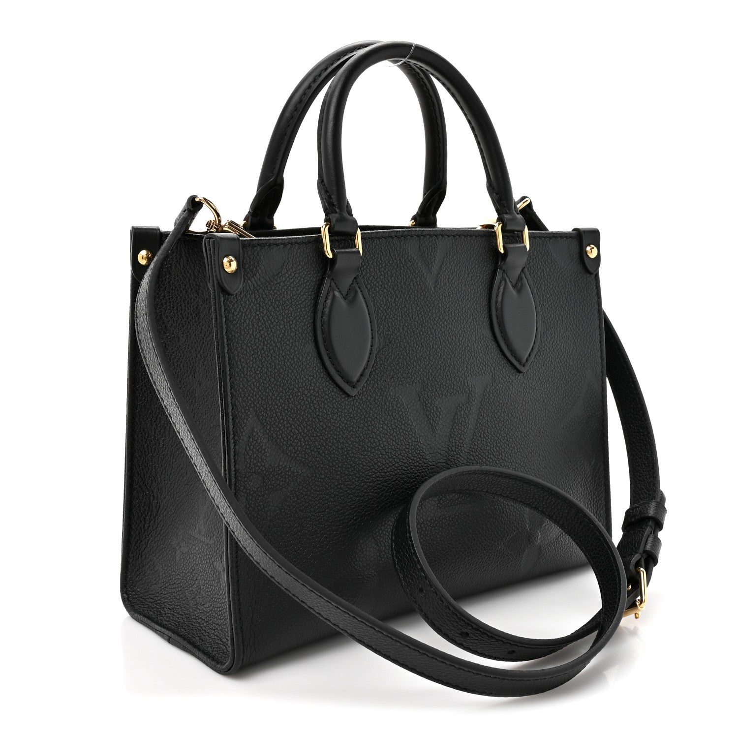 Louis Vuitton Empreinte Monogram Giant Onthego PM Black 3 of 9
