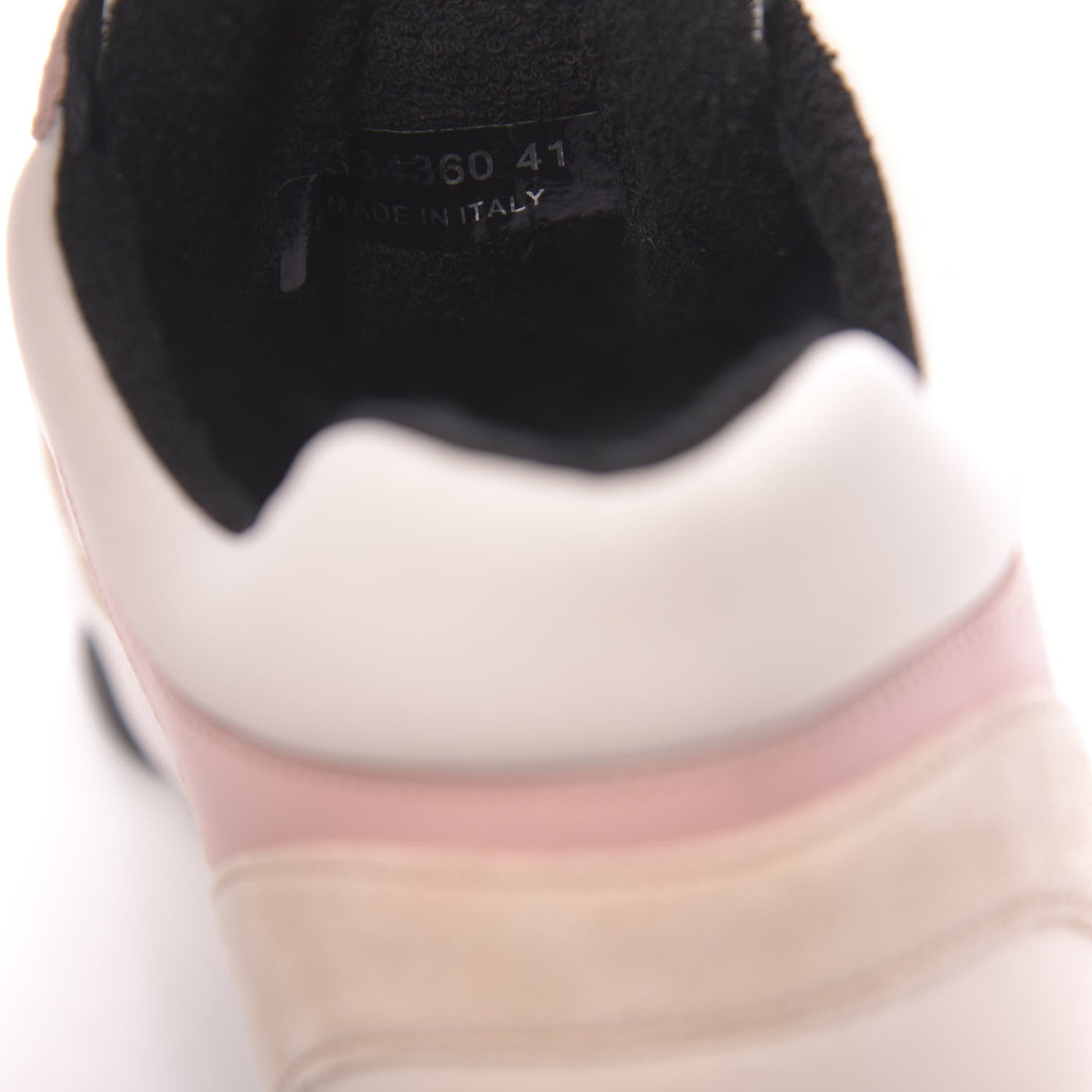 Chanel Nylon Lambskin Suede Calfskin CC Sneakers 41 Pink 8 of 8