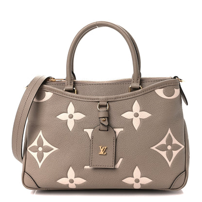 Louis Vuitton Empreinte Monogram Giant Trianon PM Tourterelle Creme 1 of 13