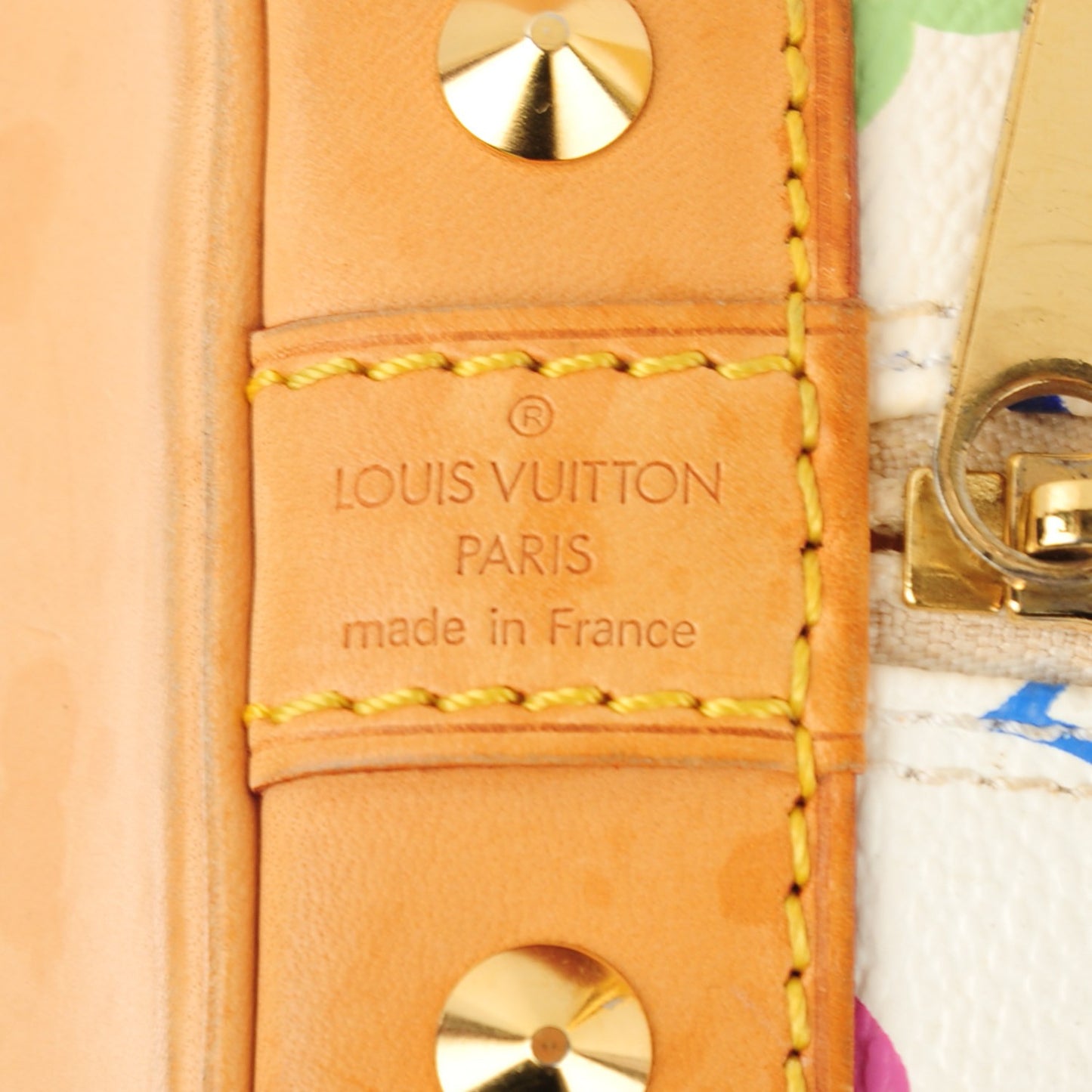 Monogram Multicolor Alma White