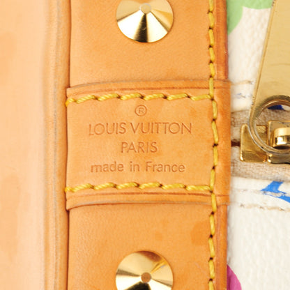 Louis Vuitton Monogram Multicolor Alma White 10 of 12