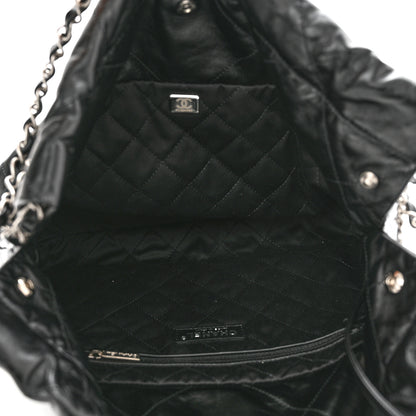 Chanel Shiny Calfskin Quilted Chanel 22 Black 6 of 12