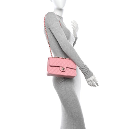 Chanel Caviar Quilted Small Double Flap Light Pink 3 of 12