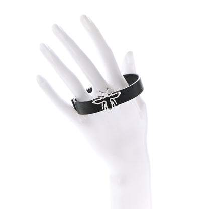 Christian Dior Calfskin Dior Bee Bracelet Black 2 of 4