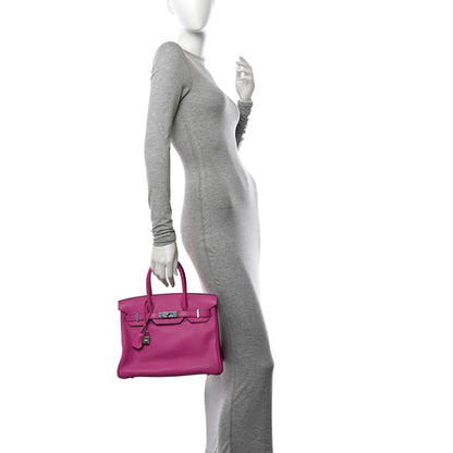 Hermes Taurillon Novillo Birkin 30 Magnolia 2 of 12