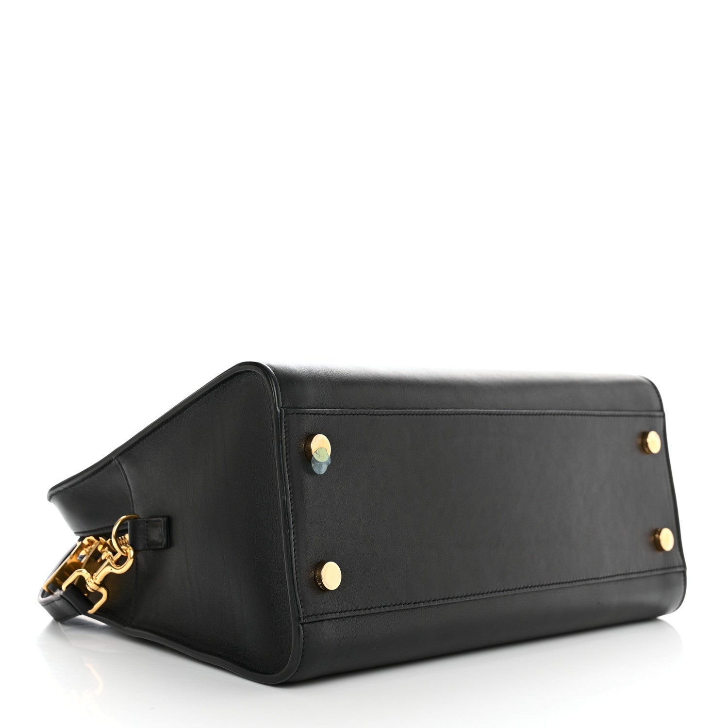 Saint Laurent Smooth Calfskin Small Cabas Monogram Black 4 of 10
