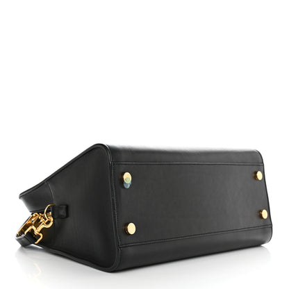 Saint Laurent Smooth Calfskin Small Cabas Monogram Black 4 of 10
