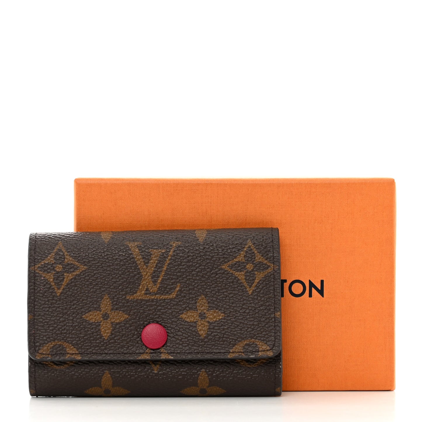 Monogram 6 Key Multicles Holder Fuchsia