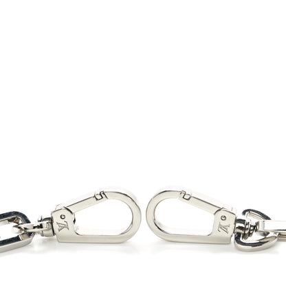 Louis Vuitton Metal Dauphine Chain Long Shoulder Strap Silver 4 of 4